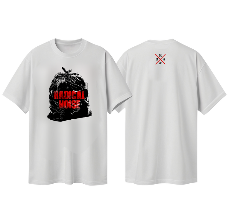 Radical Noise - Adak Beyaz T-Shirt