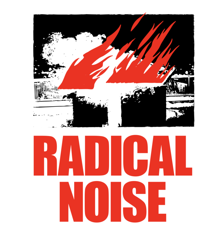 Radical Noise - Gölge Beyaz T-Shirt