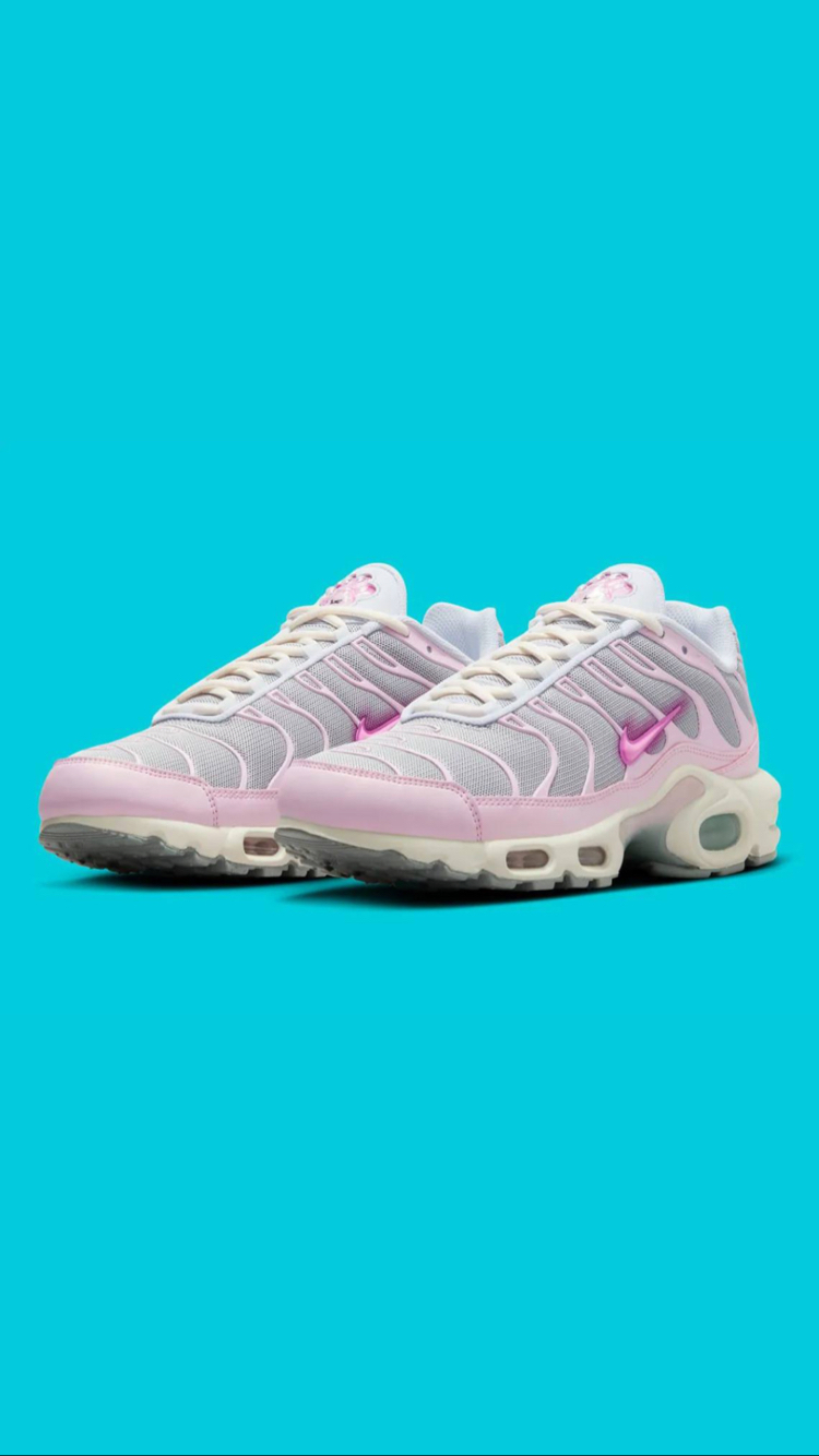 Nike TN Air Max Plus “ Paw Print Grey Pink Foam “