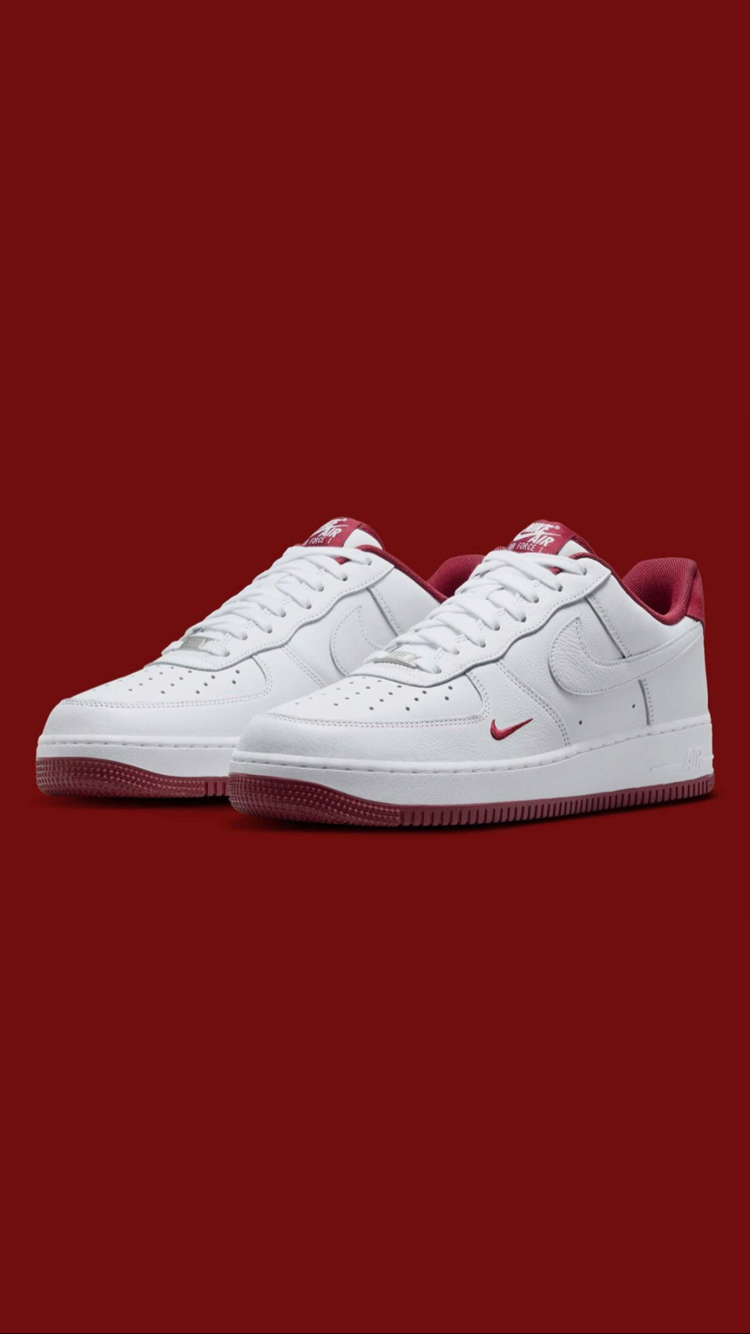 Nike Air Force 1 Low '07 i LV8 White Team Red “ (Y)