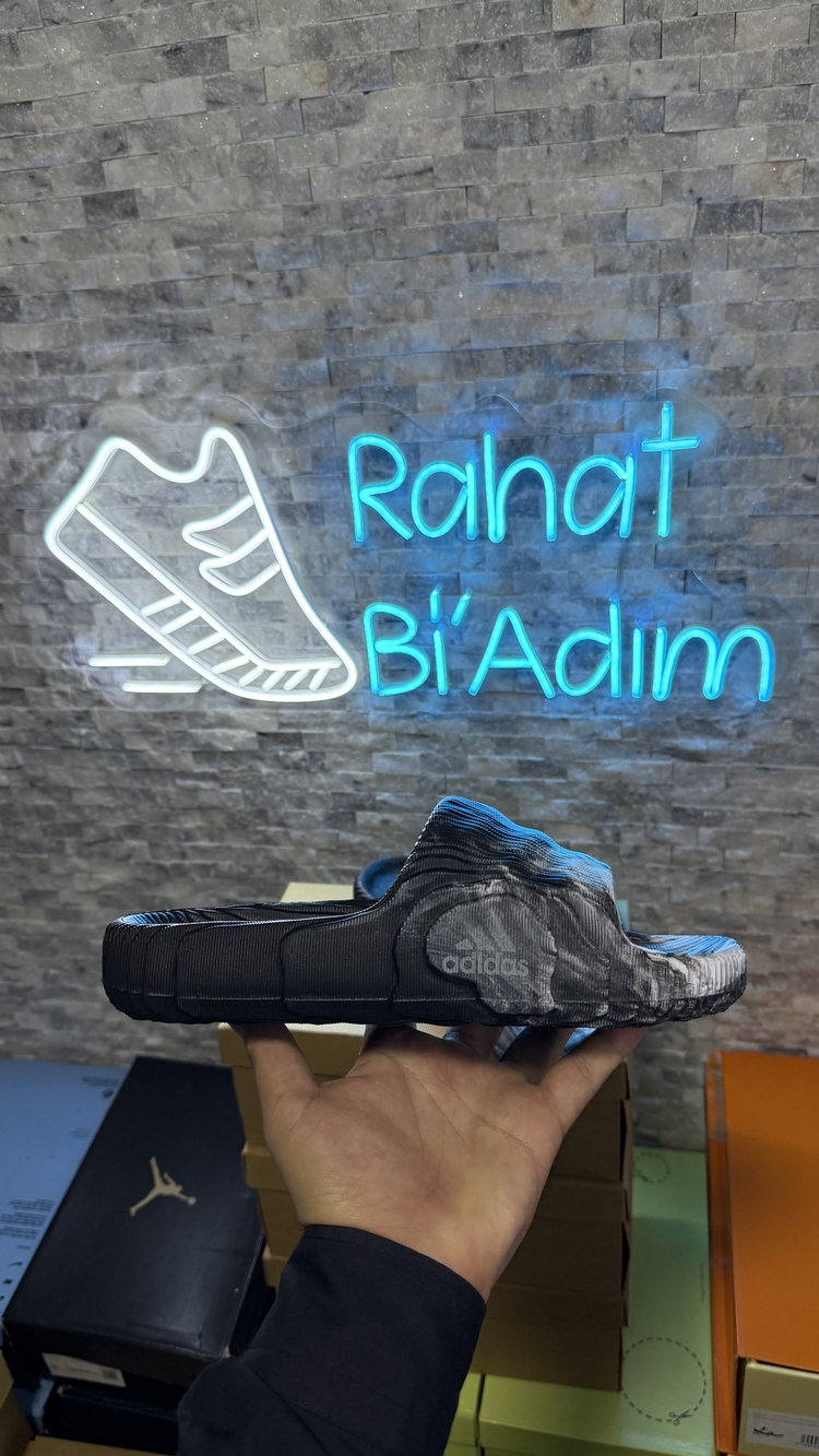  Adidas Adilette 22 – Siyah/Beyaz