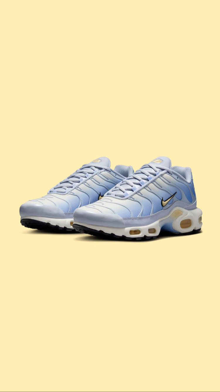 Air Max Plus “ Ghost “ Aleminium Black Pale Vanılla