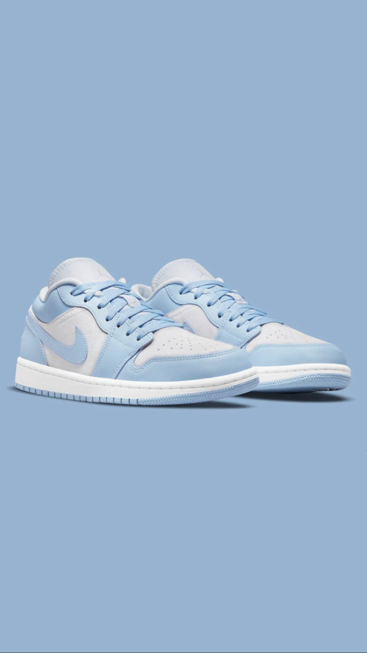 Nike Air Jordan 1 Low “ Football Grey Aluminum “ (Y)