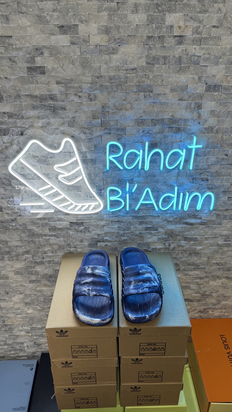 Adidas Adilette 22 – Lacivert/Beyaz