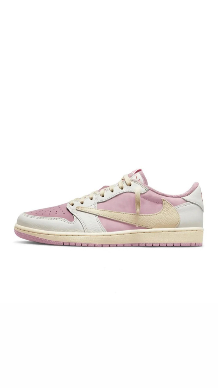 Air Jordan 1 Low Travis Scott Shy Pink