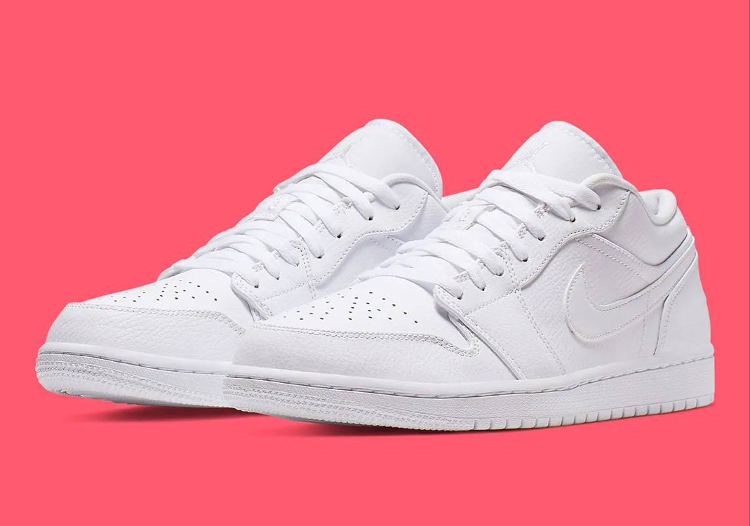 Air Jordan 1 Low “ Triple White “ (Y)