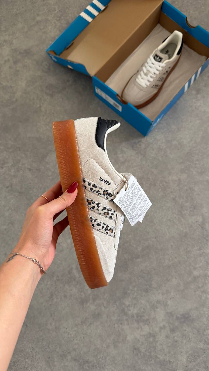 Adidas Sambae Leopard “White” 