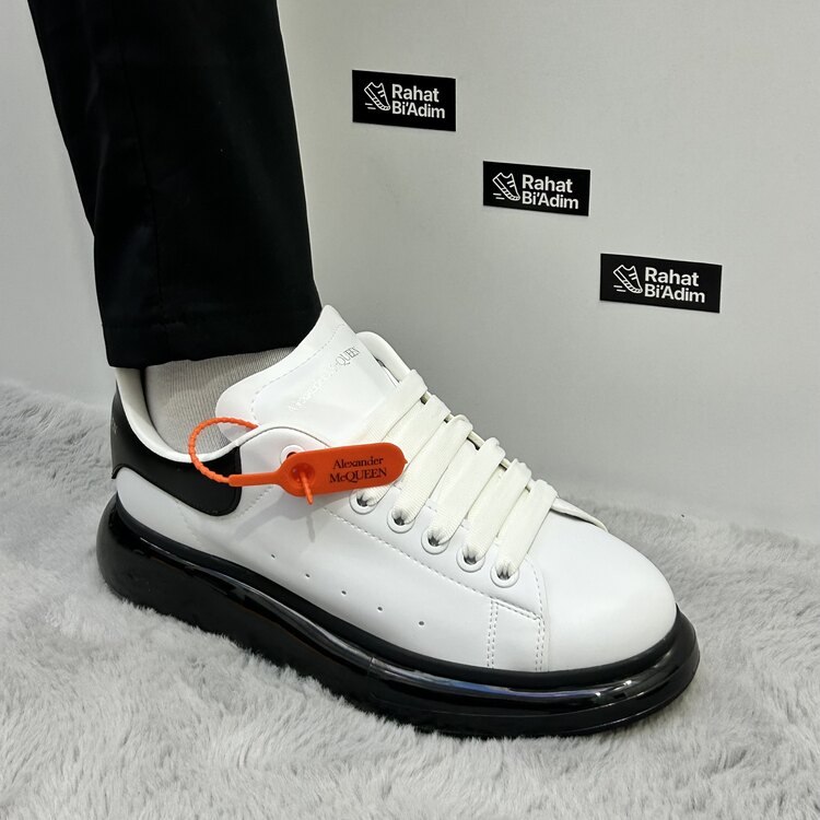 Alexander McQueen Oversized – Beyaz Siyahi 
