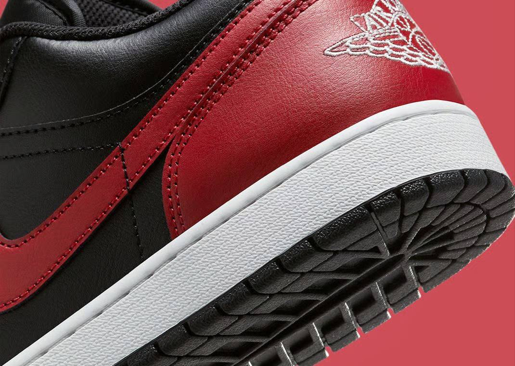 Air Jordan 1 Low “Bred Twist” Black/Varsity Red-Summit White