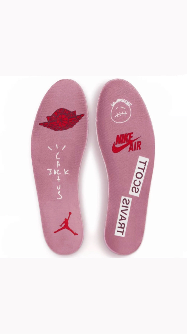 Air Jordan 1 Low Travis Scott Shy Pink
