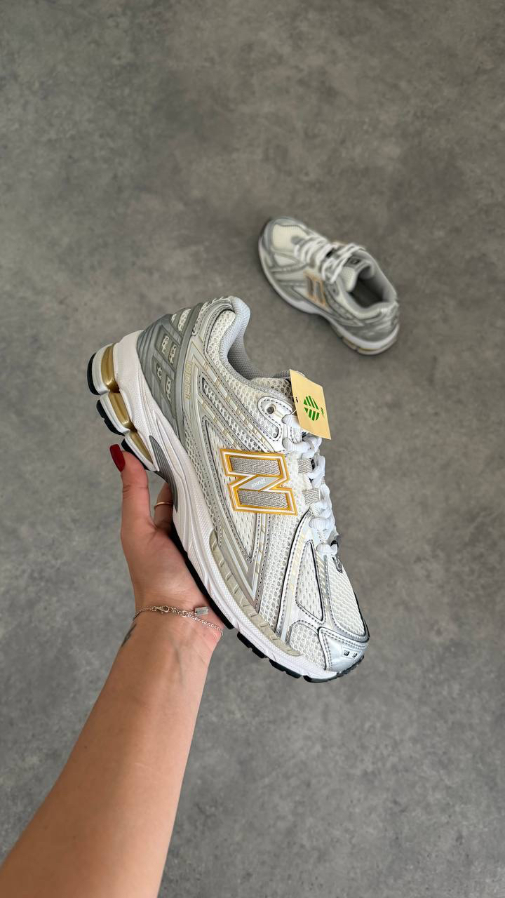 New Balance 1906R White Silver Metallic Gold 
