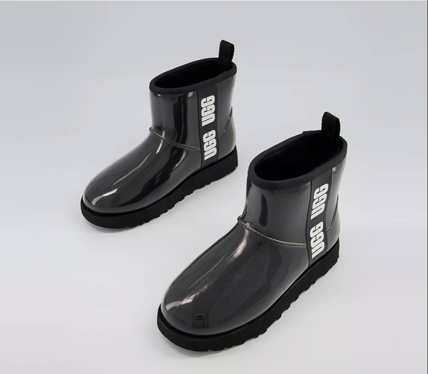 UGG Classic Clear Mini Ankle Black
