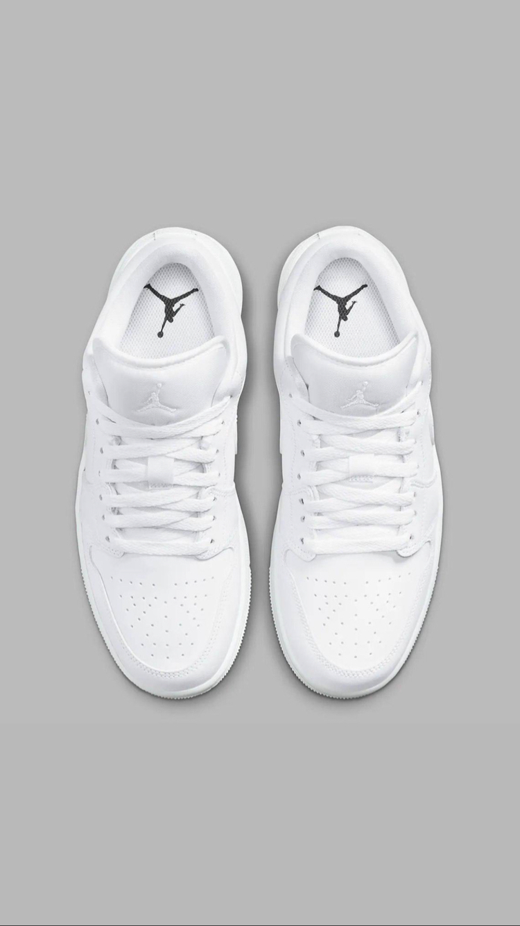 Air Jordan 1 Low “ Triple White “ Yerli En Üst Kalite