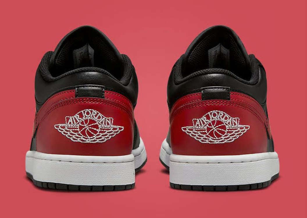 Air Jordan 1 Low “Bred Twist” Black/Varsity Red-Summit White