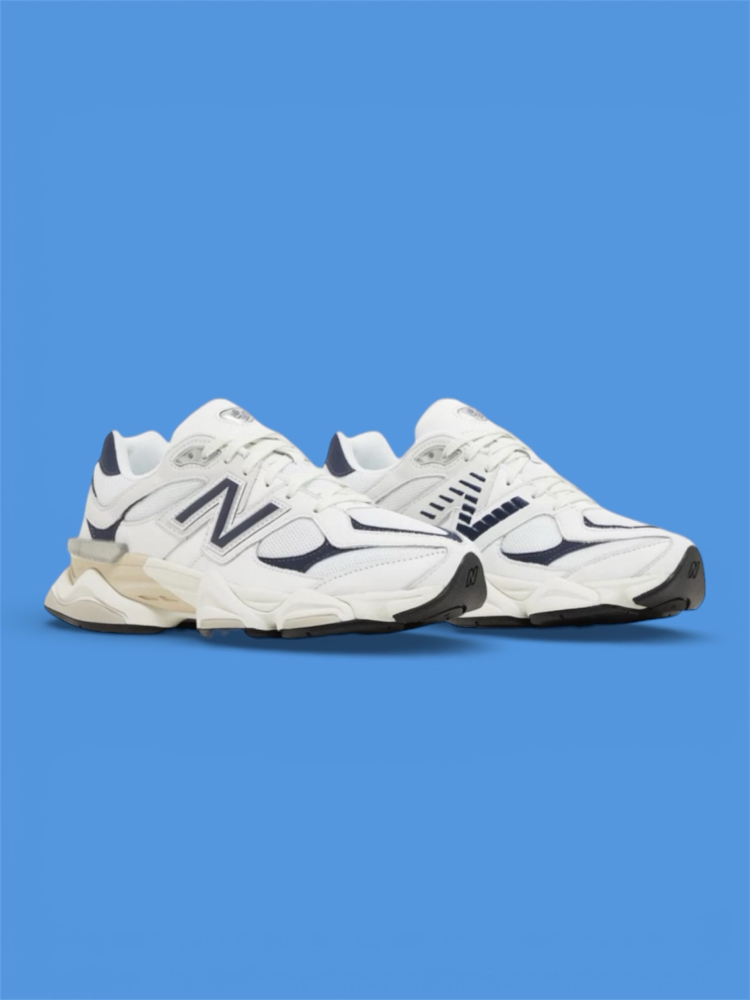 New Balance 9060 White Navy 