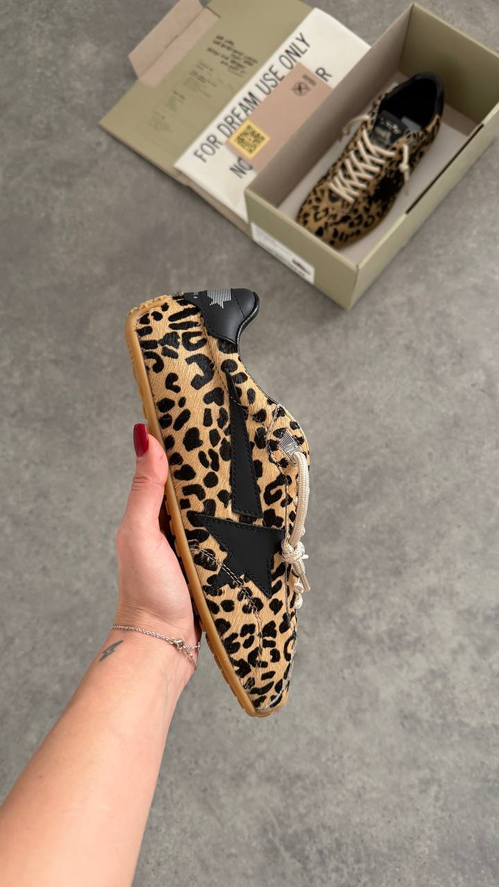 Golden Goose Marathon Speed Leopard 