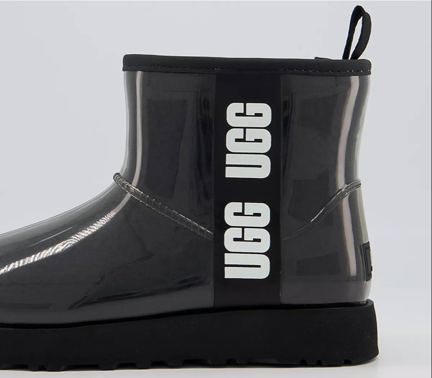 UGG Classic Clear Mini Ankle Black