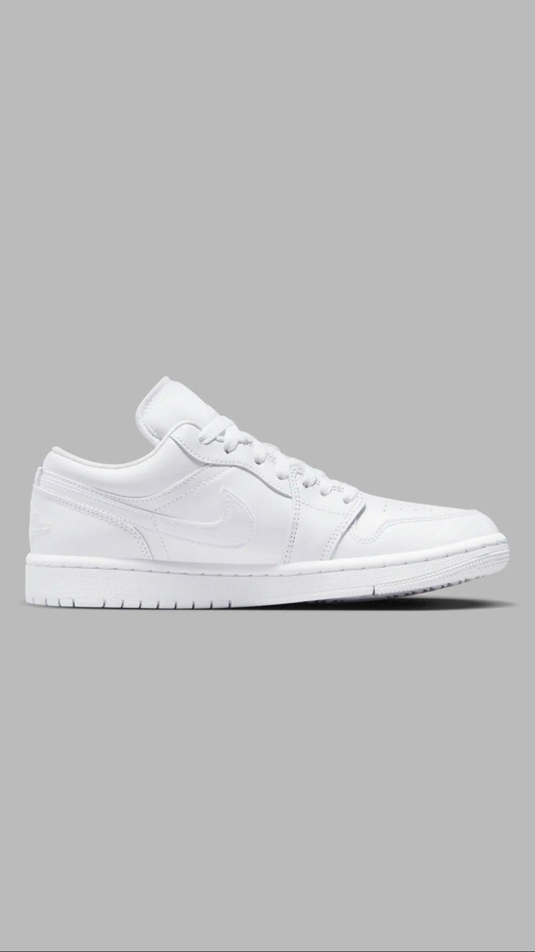 Air Jordan 1 Low “ Triple White “ Yerli En Üst Kalite