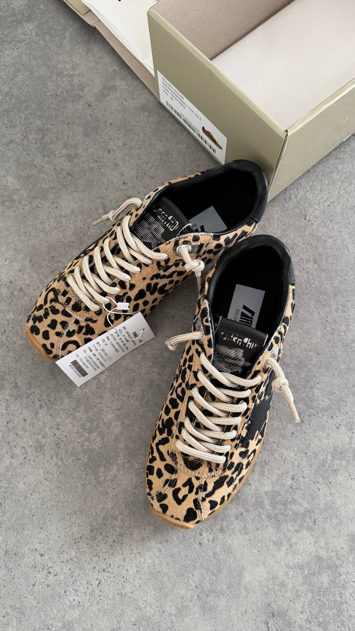 Golden Goose Marathon Speed Leopard 