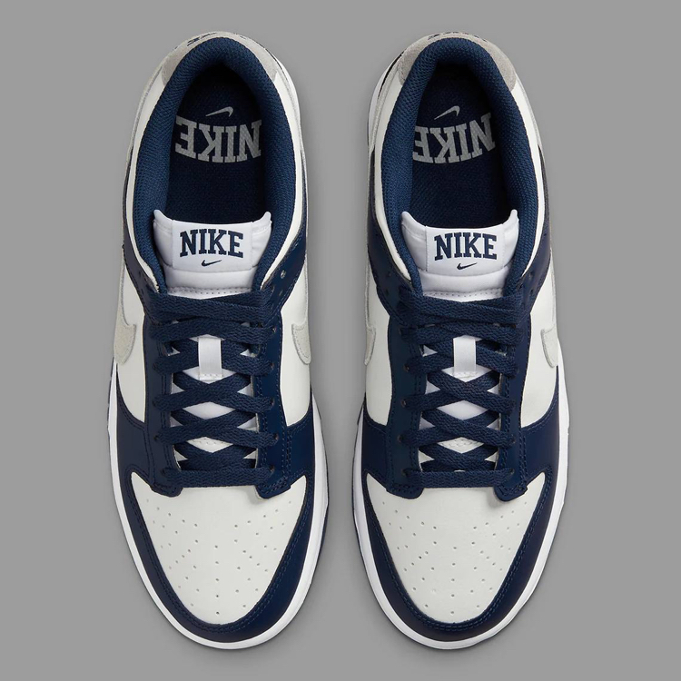 Dunk Low Summit White “ Midnight Navy “