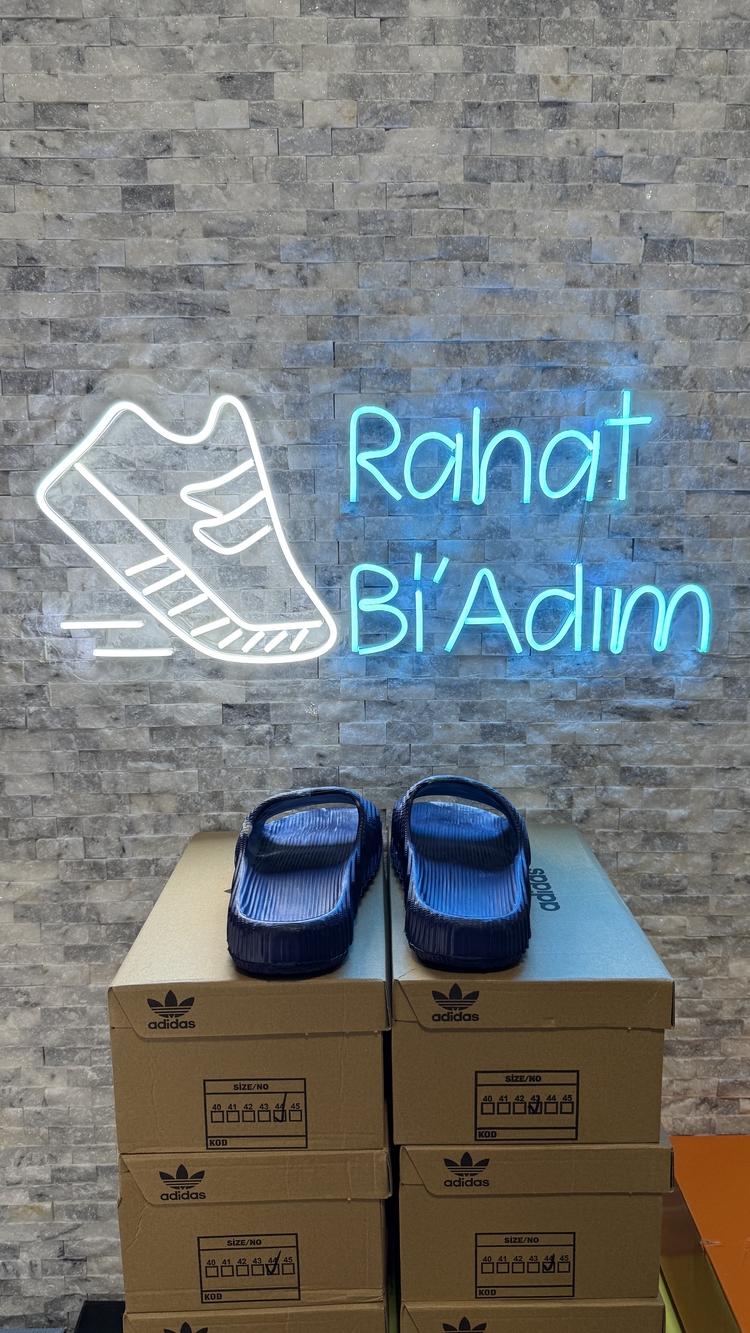 Adidas Adilette 22 – Lacivert/Beyaz