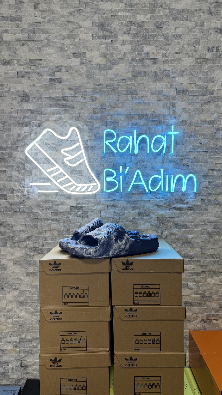 Adidas Adilette 22 – Lacivert/Beyaz