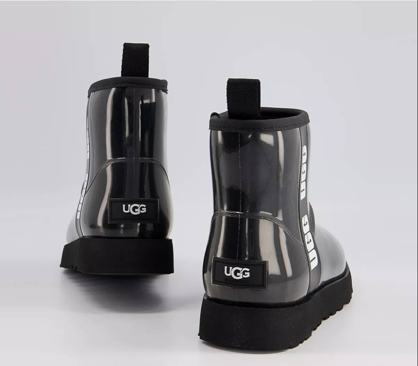 UGG Classic Clear Mini Ankle Black