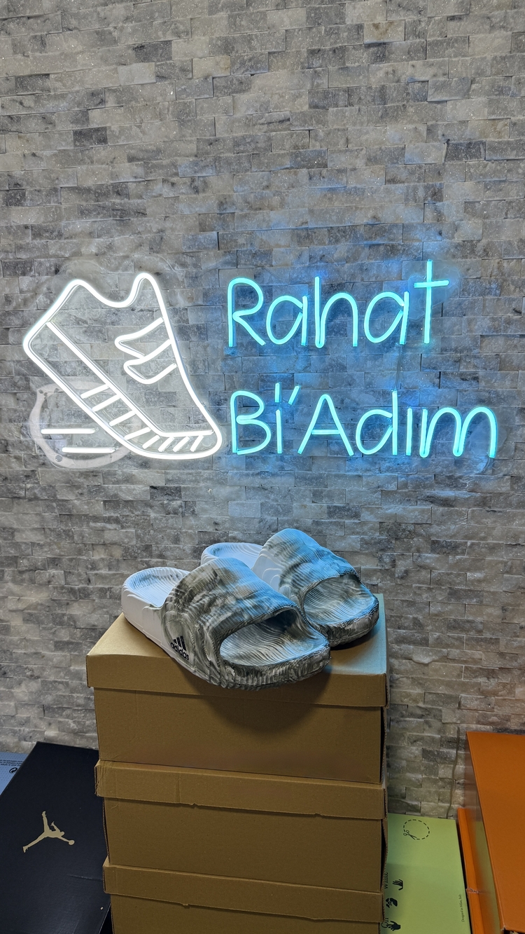  Adidas Adilette 22 – Haki/Beyaz