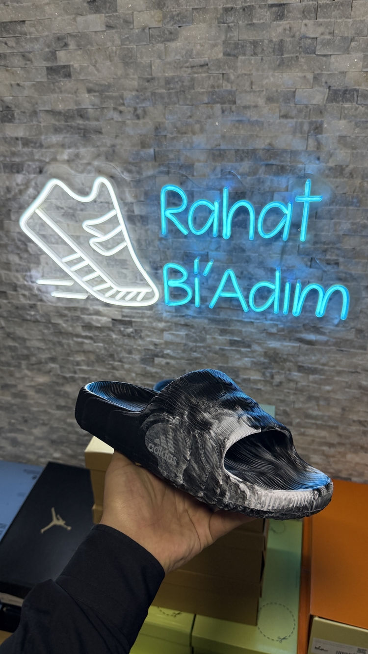  Adidas Adilette 22 – Siyah/Beyaz
