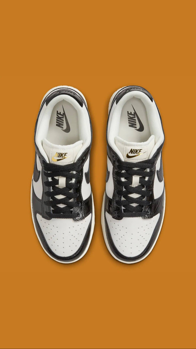 Nike Dunk Low LX Black Croc