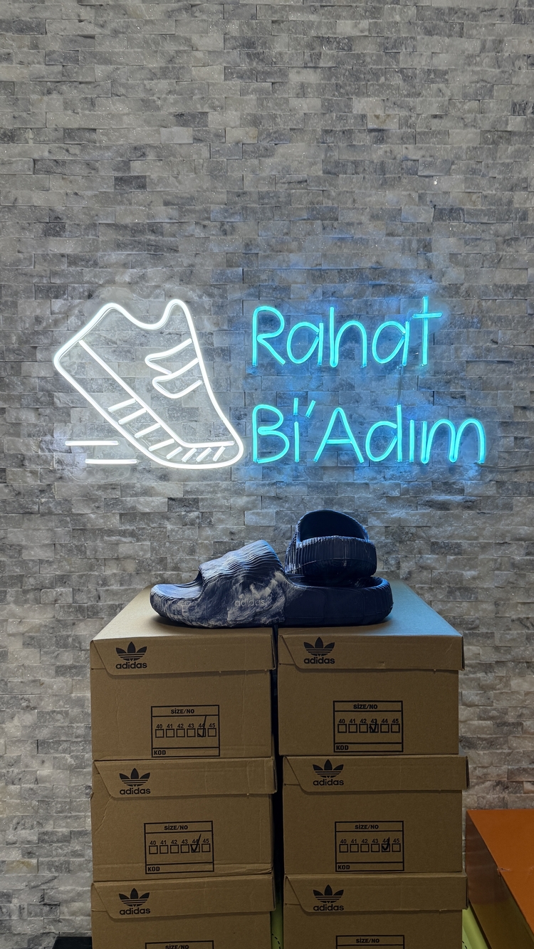 Adidas Adilette 22 – Lacivert/Beyaz