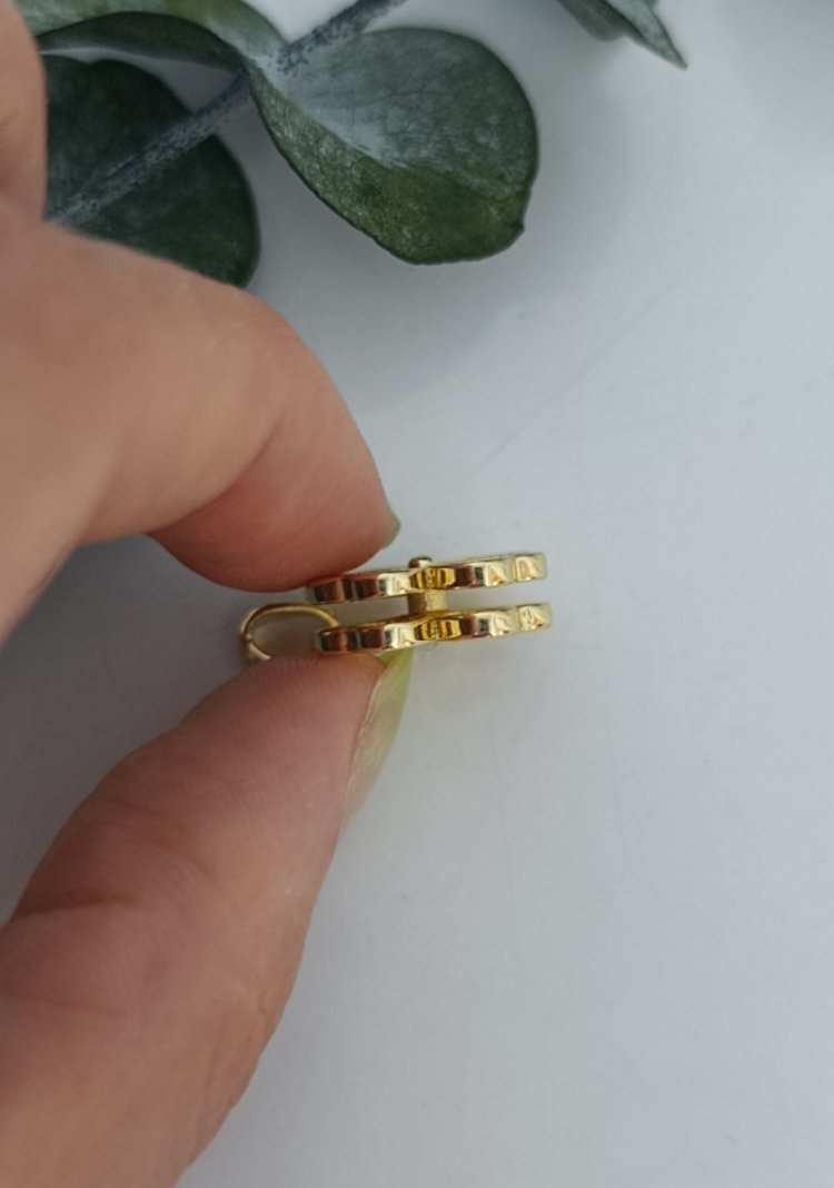 14K Renkte Xuping Yonca Kolye Ucu