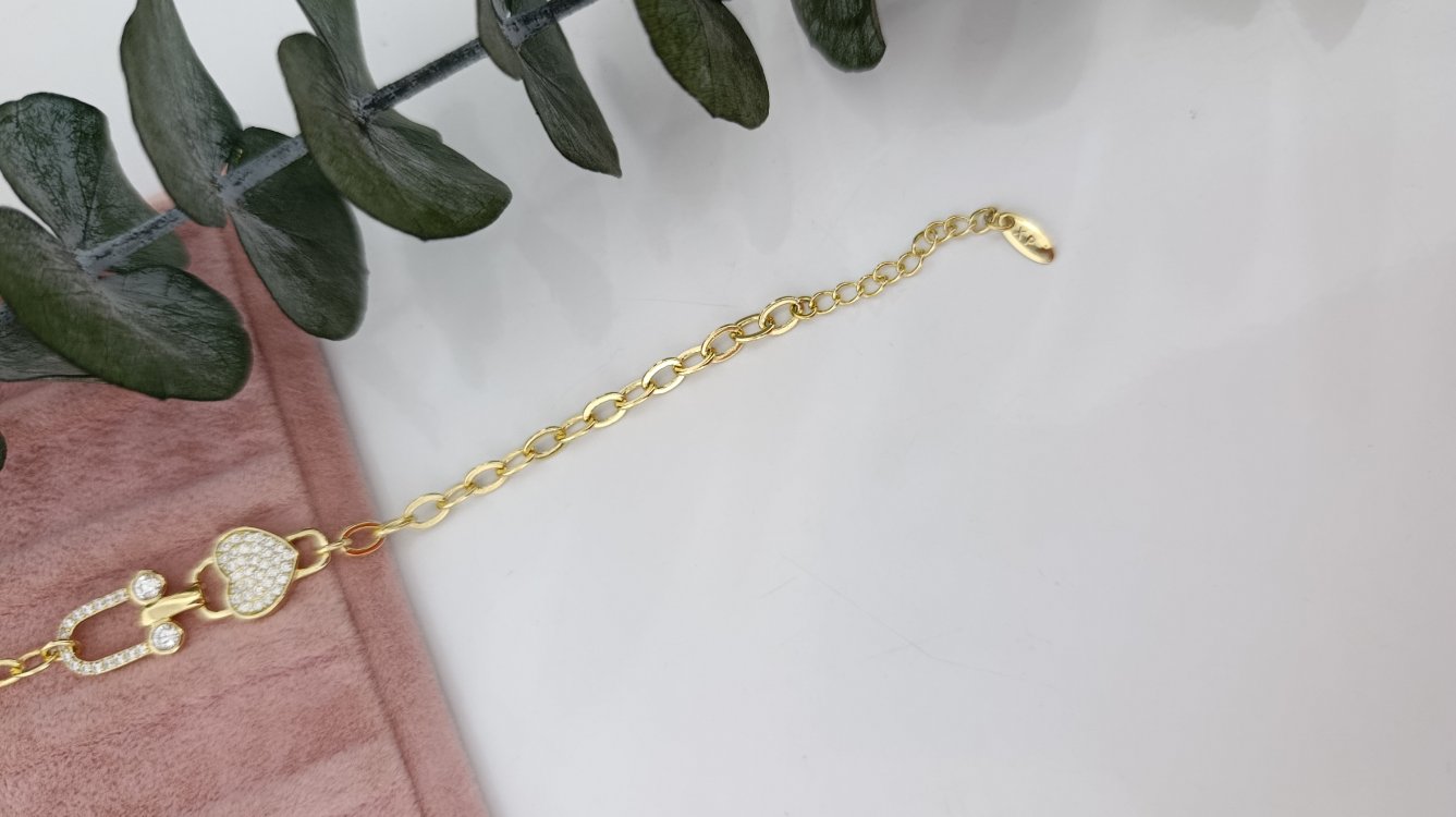 14K Renkte Xuping Bileklik