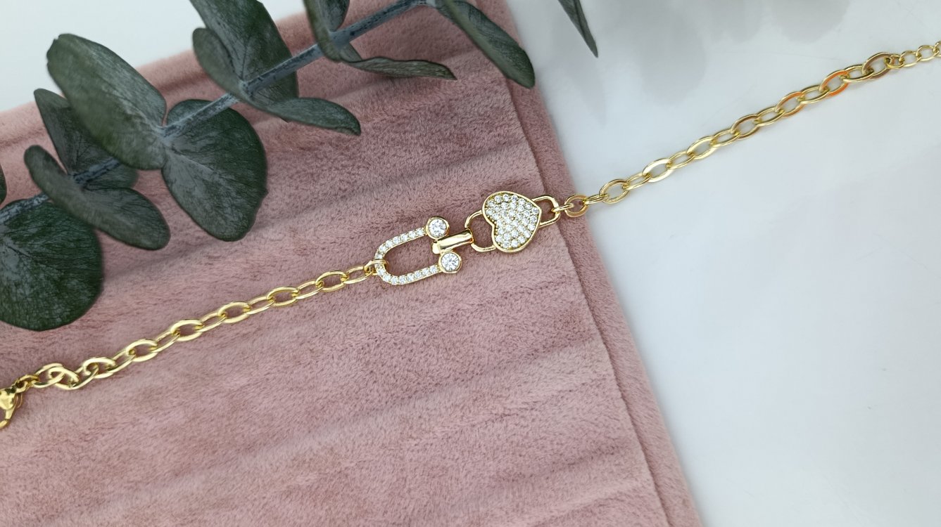 14K Renkte Xuping Bileklik