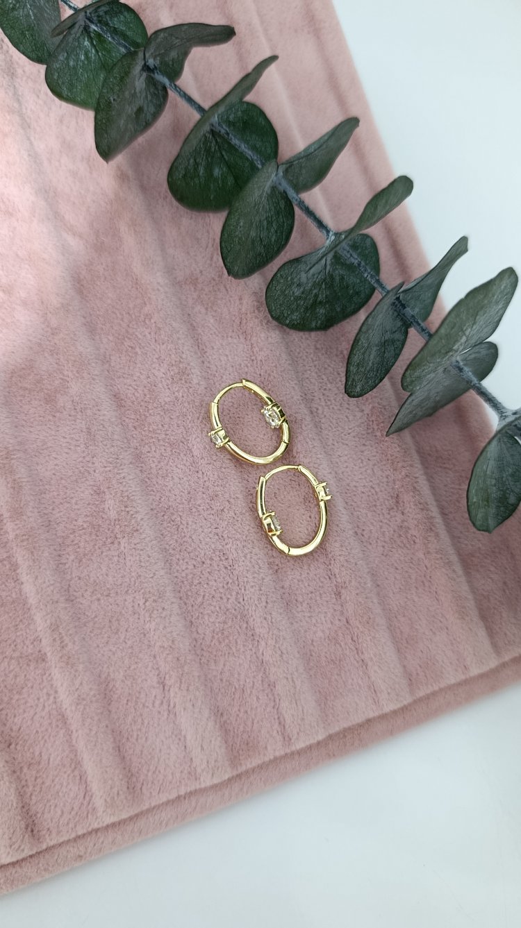 14K Renkte Xuping Küpe 