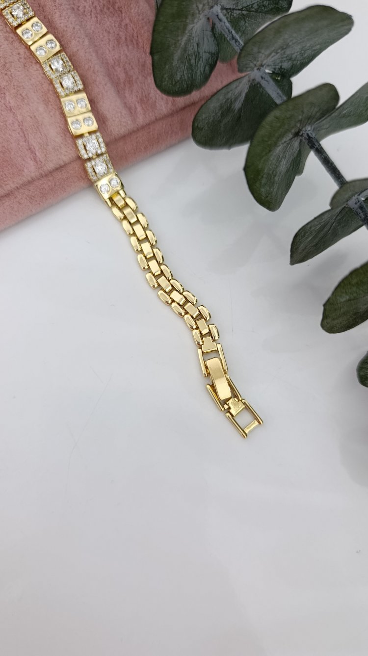 14K Renkte Xuping Bileklik