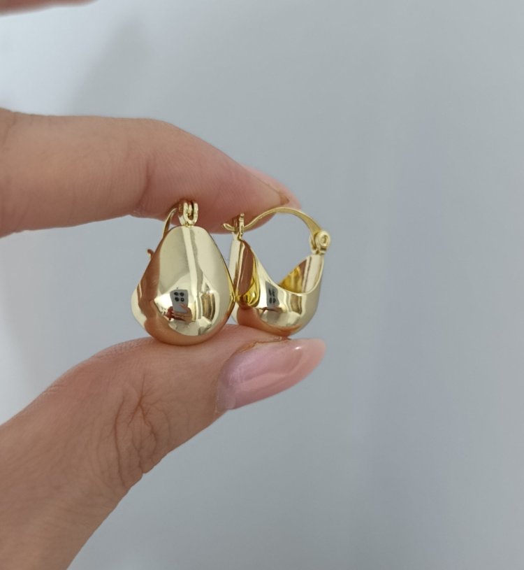 14K Renkte Xuping Sepet Küpe