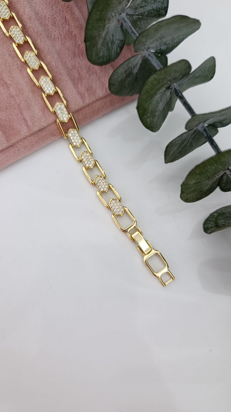14K Renkte Xuping Bileklik