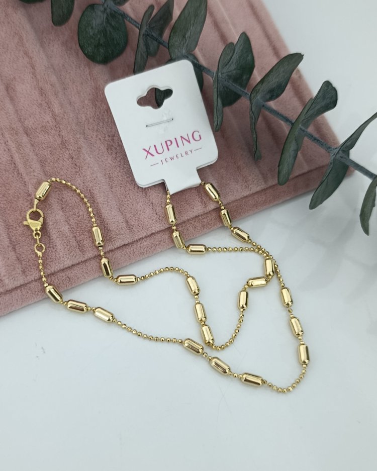 14K Renkte Xuping 45 cm Kolye