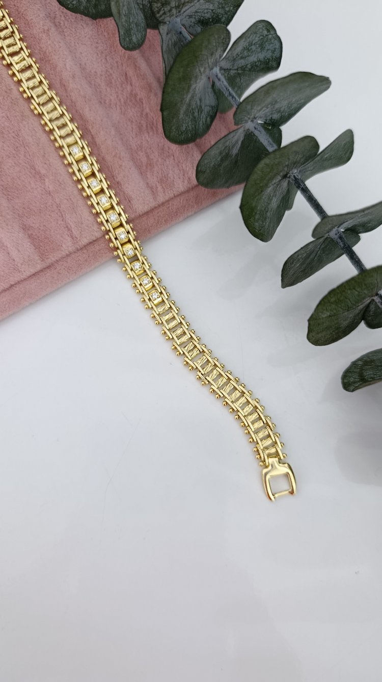 14K Renkte Xuping Bileklik 