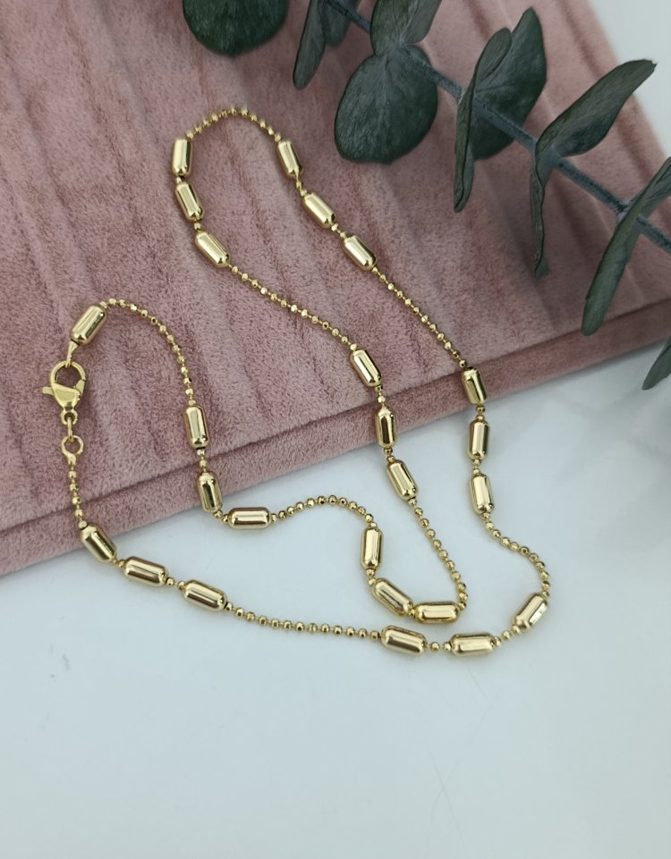 14K Renkte Xuping 45 cm Kolye