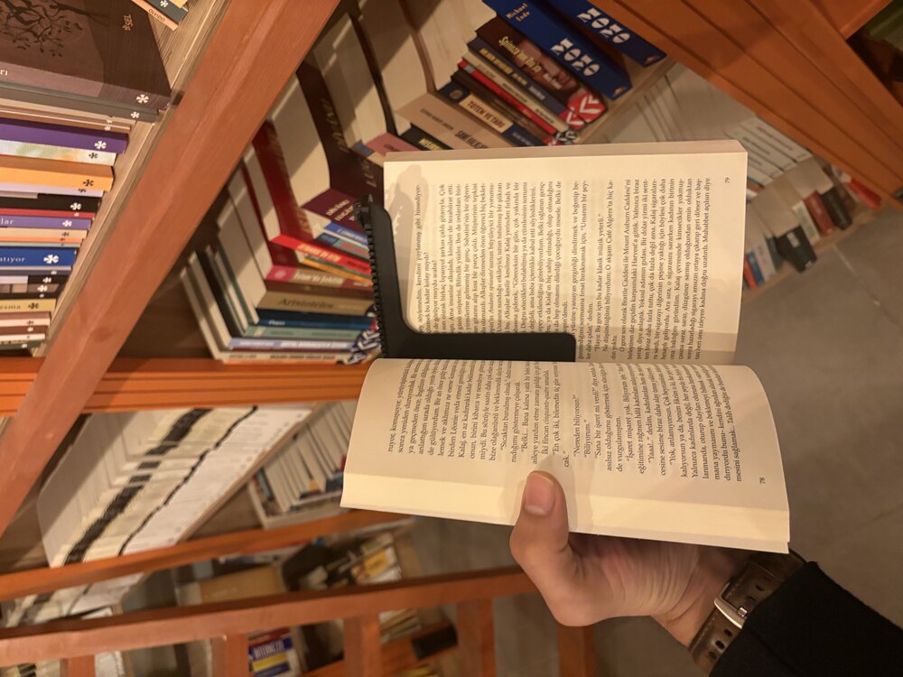 Fermuar kitap ayracı