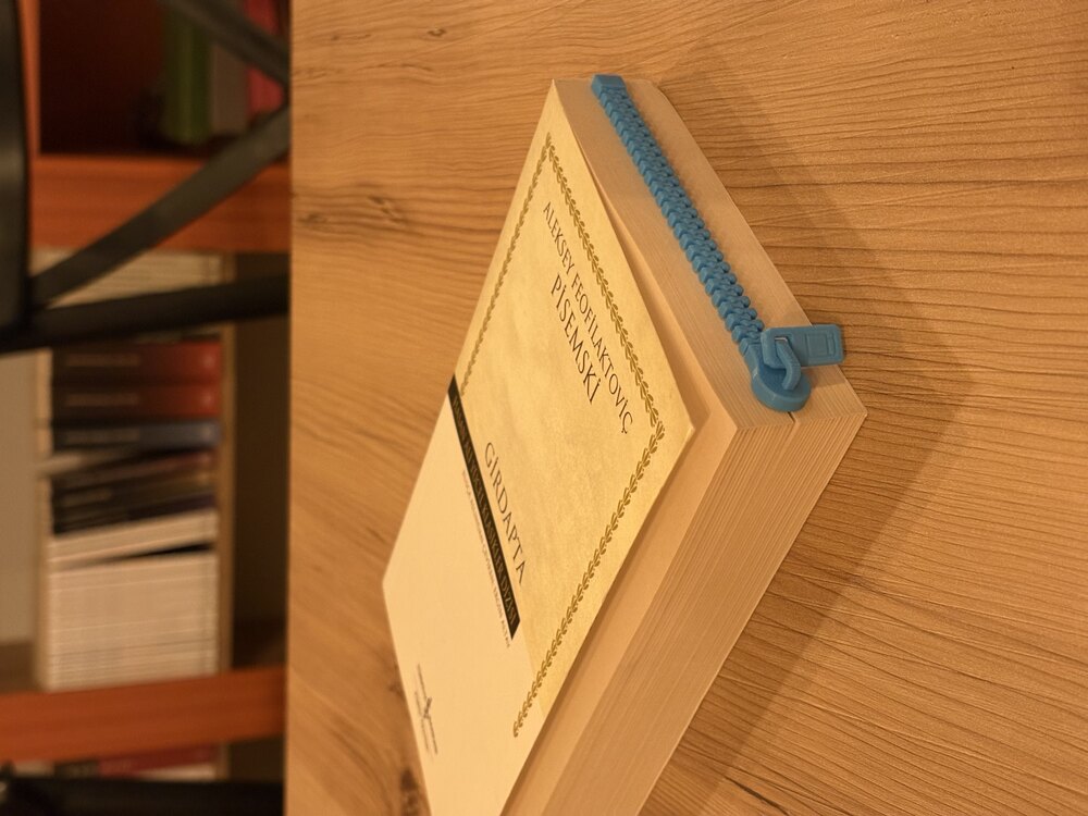 Fermuar kitap ayracı