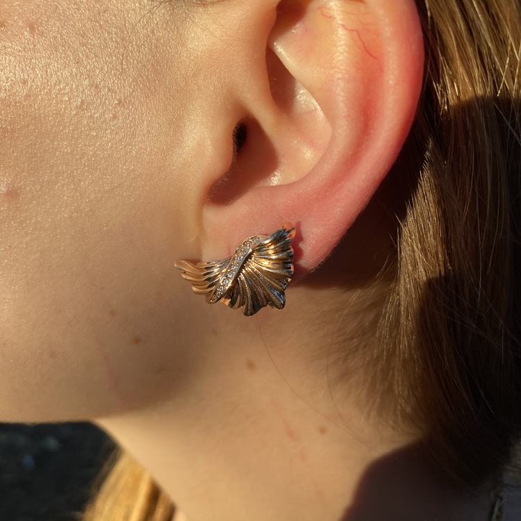 Golden Wing Küpe