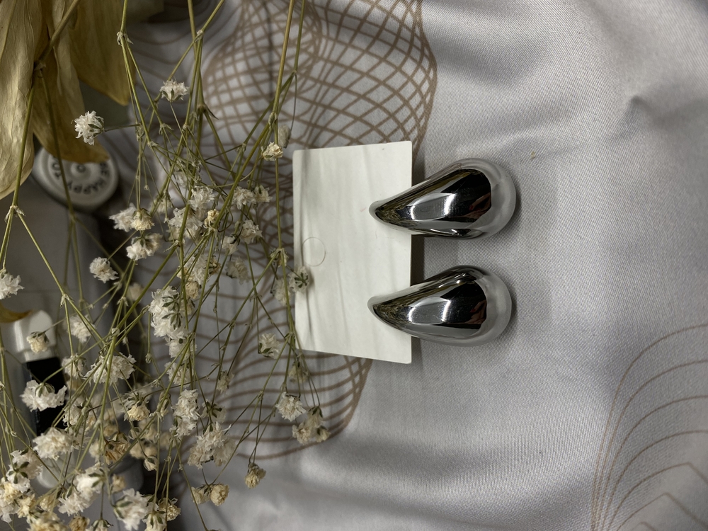 Silver Drop Küpe