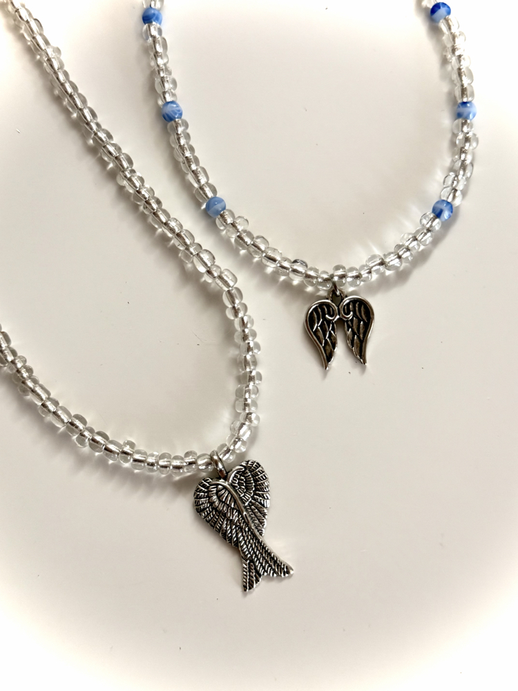 Angel wing kolye