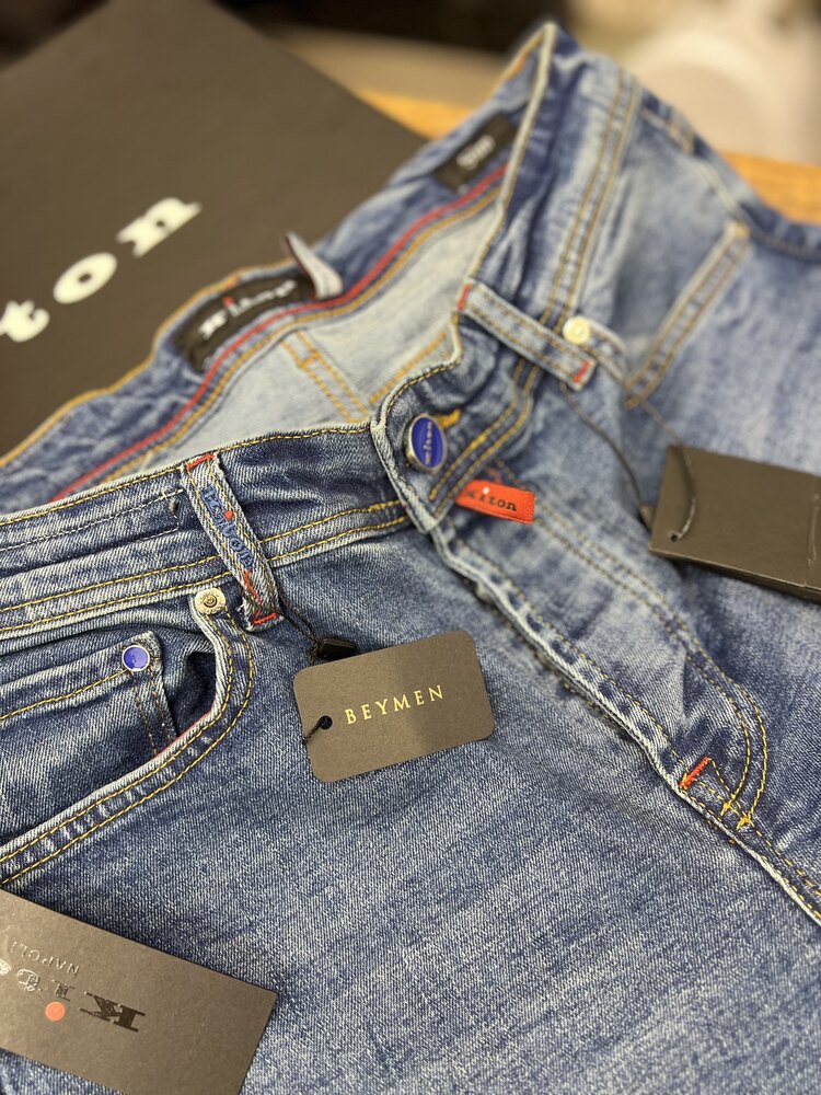 Kiton mavi Jeans