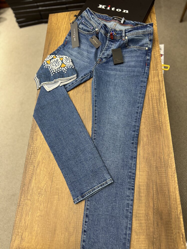 Kiton mavi Jeans