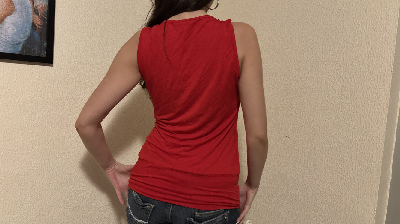Draped top 02