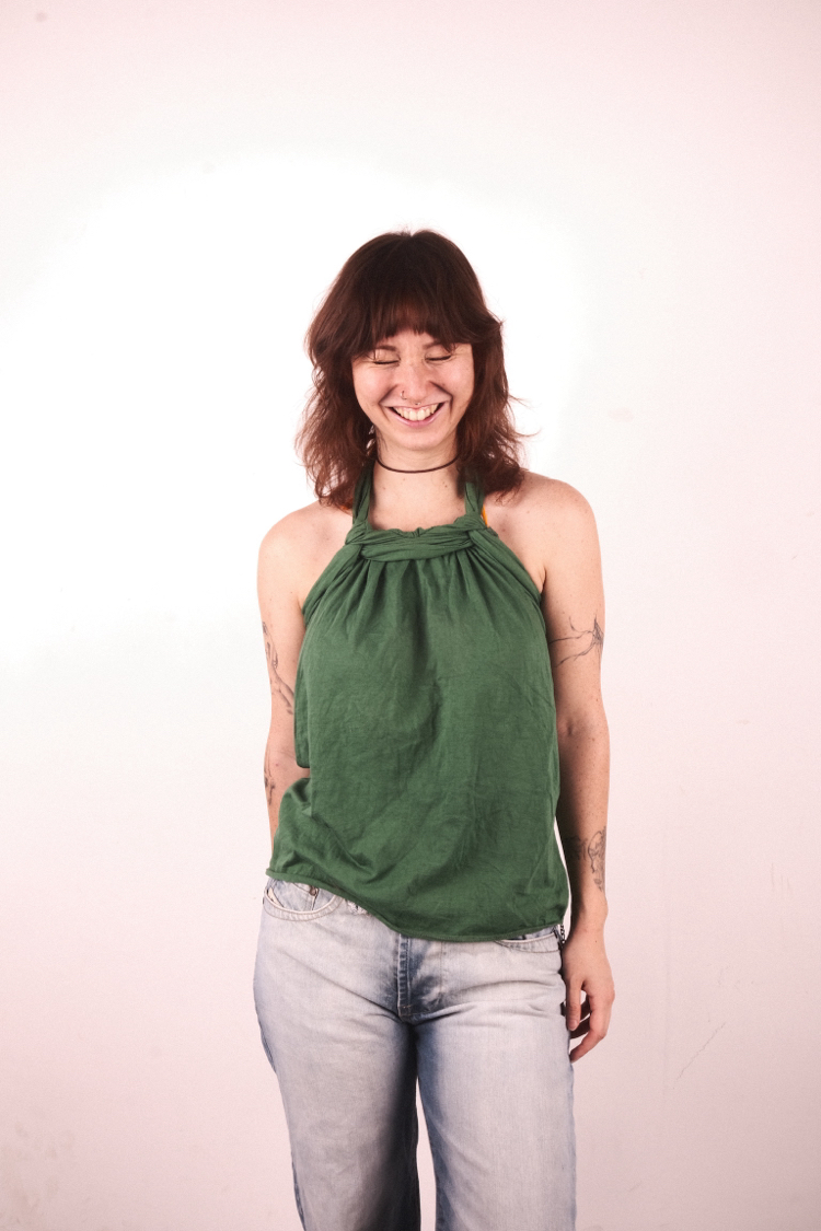 Beneton Halter Neck Top